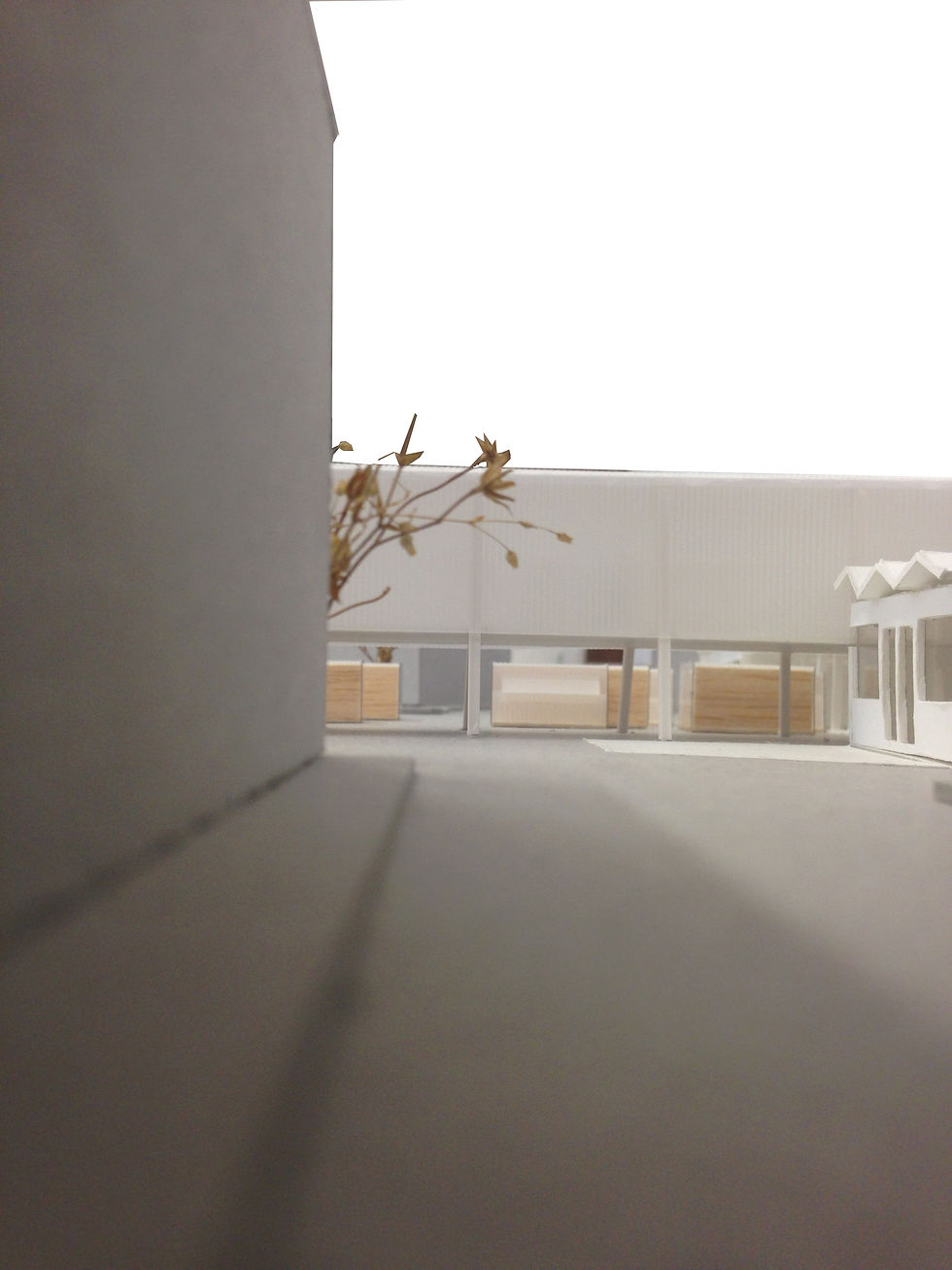 Maquette #6 : vue Nord