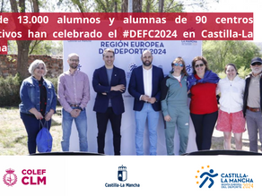 Más de 13.000 alumnos/as de 90 centros educativos han celebrado el #DEFC2024 en Castilla-La Mancha