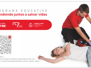 ‘Aprendiendo juntos a salvar vidas’, proyecto educativo de Fundación MAPFRE, CERCP y Consejo COLEF