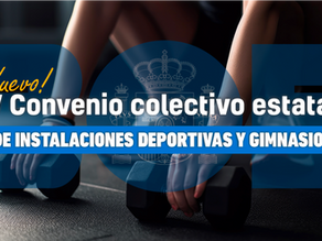 Publicado el V Convenio colectivo estatal de instalaciones deportivas y gimnasios