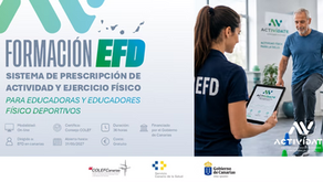 Curso intensivo y gratuito para EFD. Prescripción de actividad y ejercicio físico.