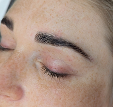 Eyebrow Lamination, Shape and Tint