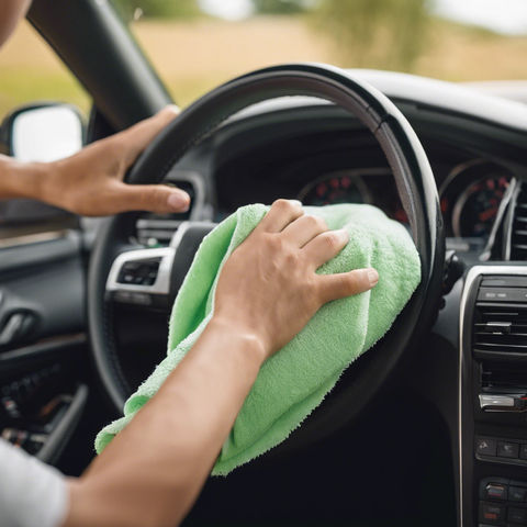 Lavado de autos móvil. Limpieza del interior.