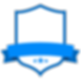 Blank Blue Badge