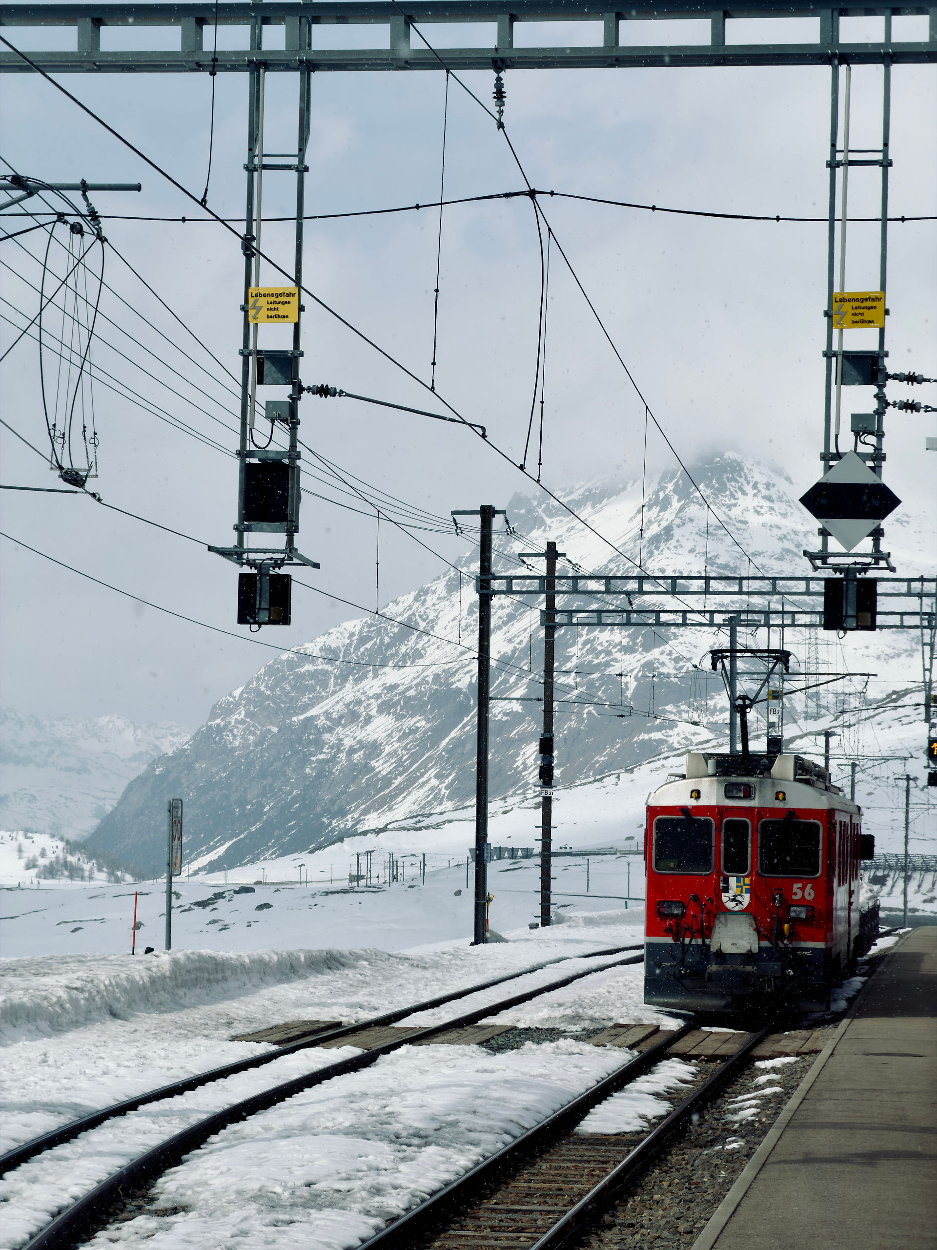 Bernina Ekspresi İsviçre