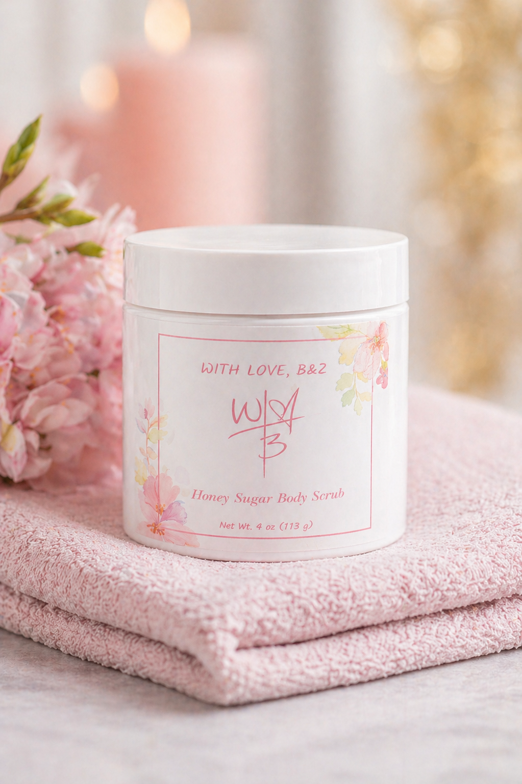Honey Sugar Body Scrub 4 oz.