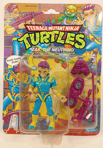 TMNT 1991 Zak The Neutrino Carded | Nick's Toy Venture