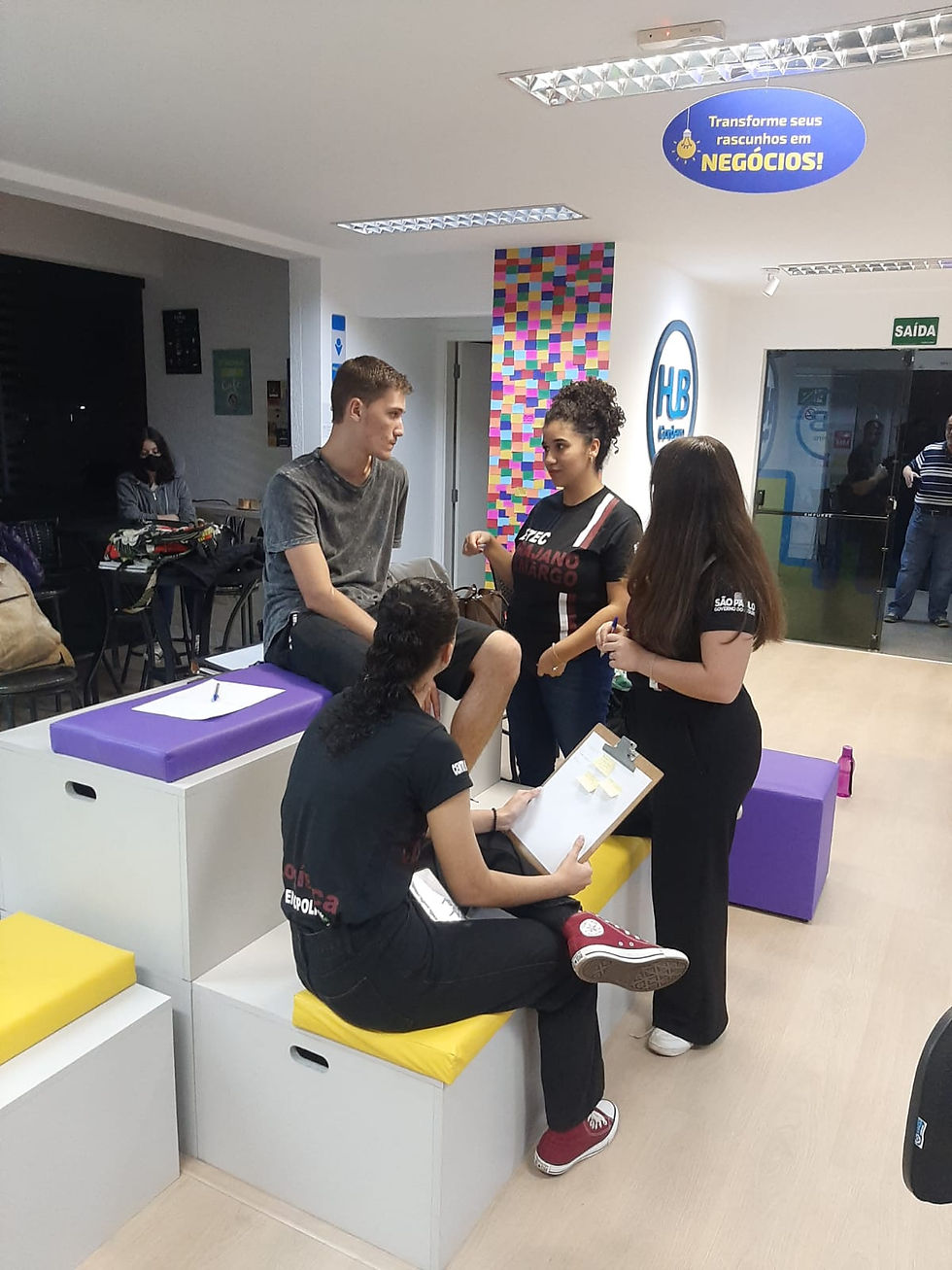 Turma logística ETEC