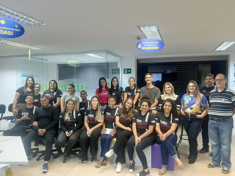 Turma logística ETEC.