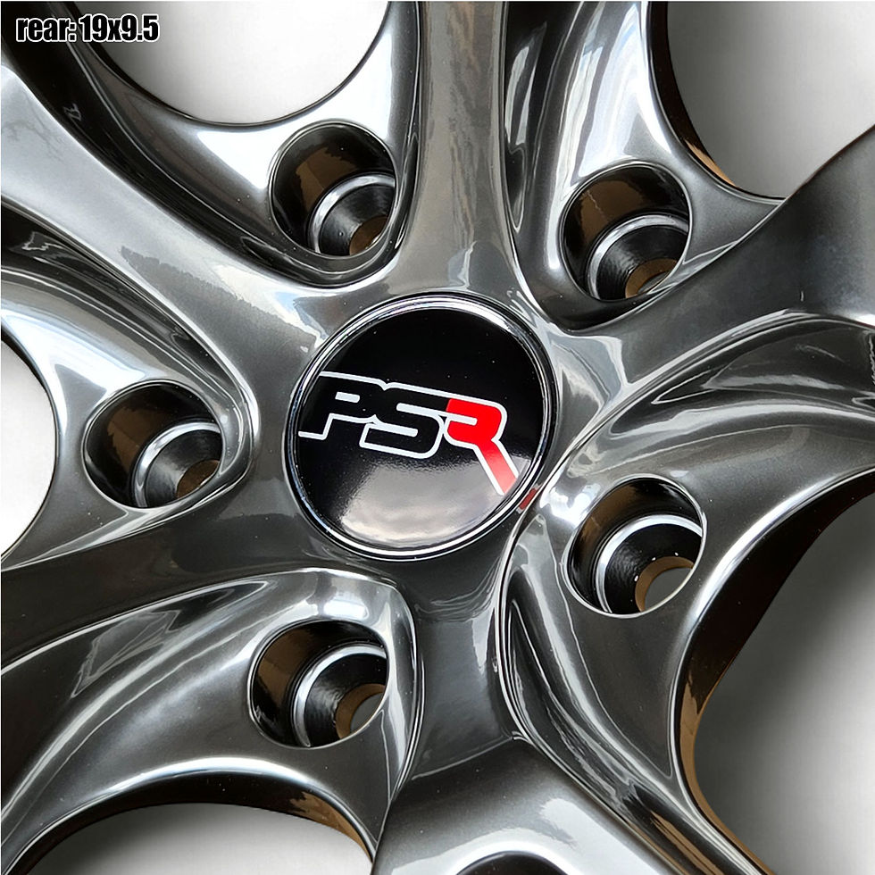 Thumbnail: (4) PSR 5308 style, Platinum, (2)19x8.5 (2)19x9.5 +35, 5X114.3, 73.1