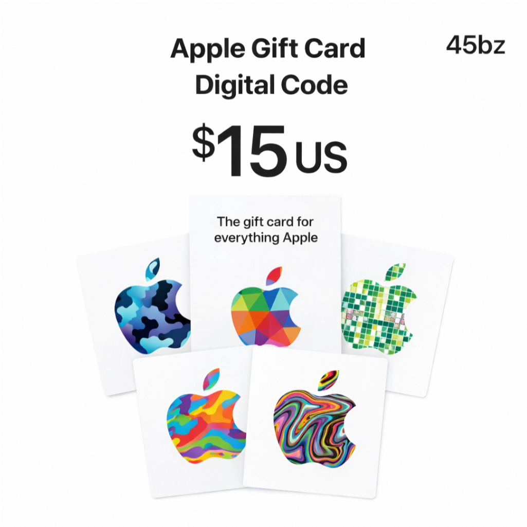 Apple Gift Card - App Store, iTunes, iPhone, iPad, AirPods, MacBook, Accessories