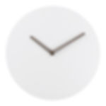 Scandi Modern Wooden Wall Clock (12” / 30cm)