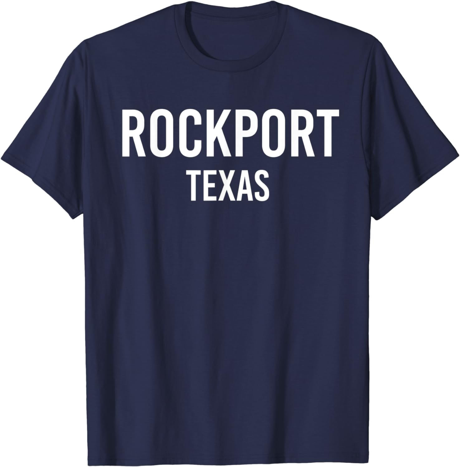 ROCKPORT TEXAS TX USA Patriotic Vintage Sports T-Shirt