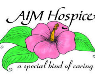 Aim Hospice logo.