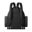 Thumbnail: Textured Black Leather Backpack