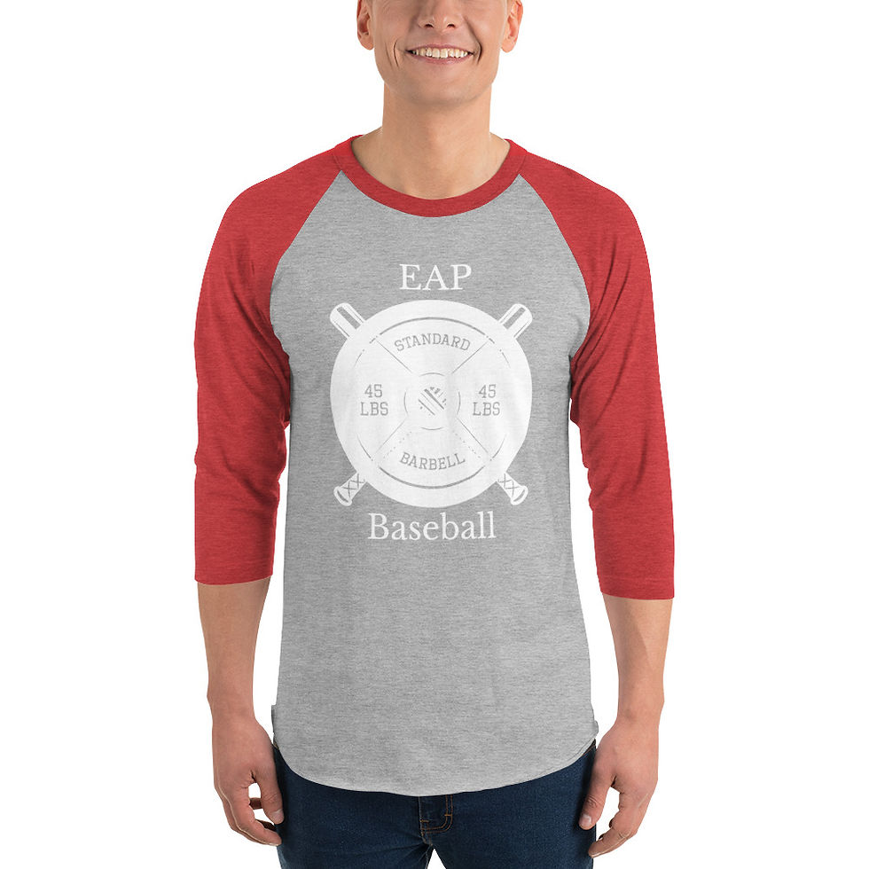 Thumbnail: EAP Baseball 3/4 sleeve raglan shirt