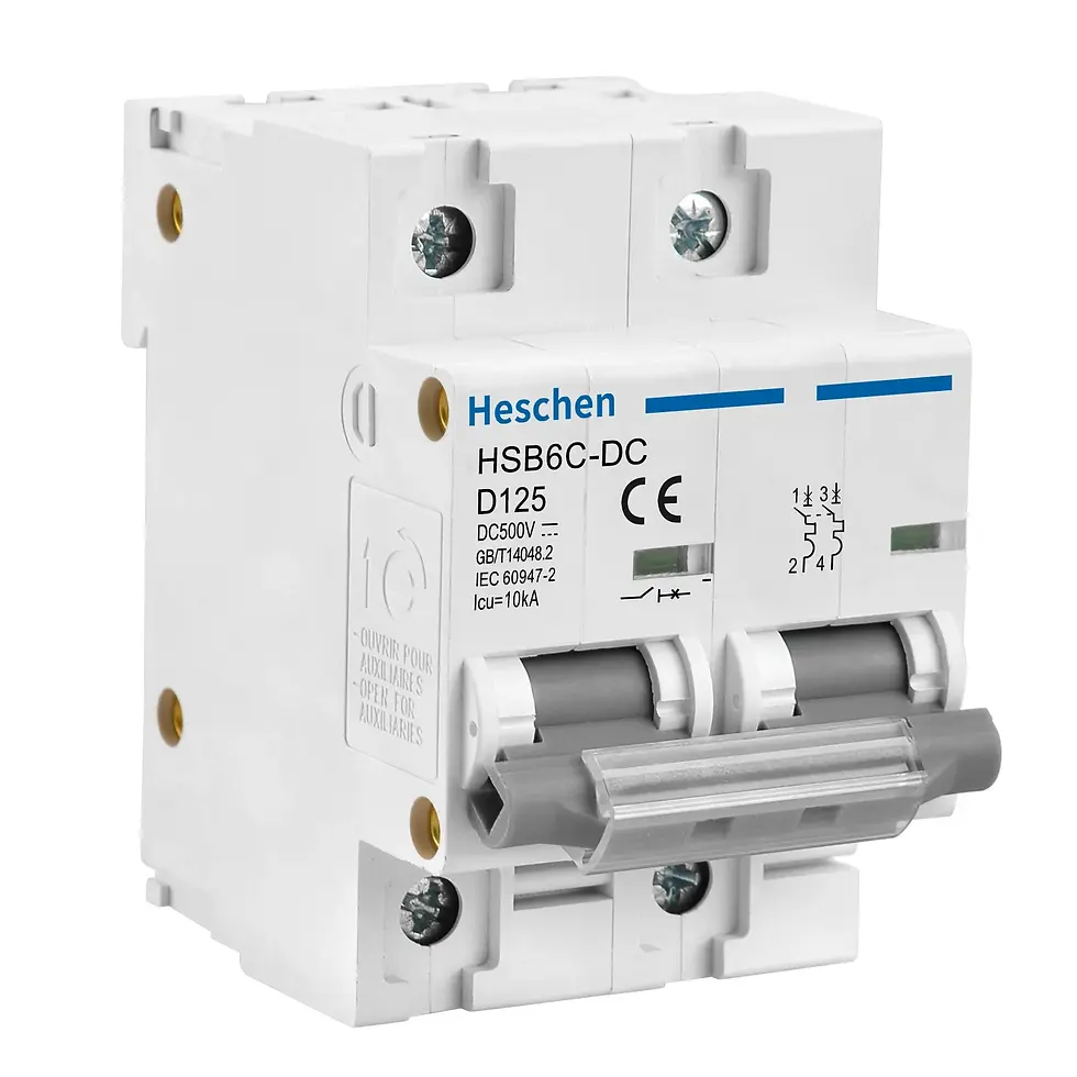 disjoncteur dc batterie solaire dakar sénégal 2 poles