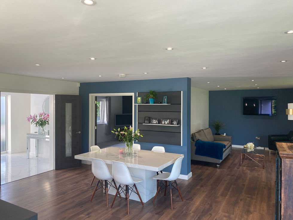 Dining room off the kitchen