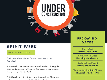 Snapshot :: Spirit Week Under Construction