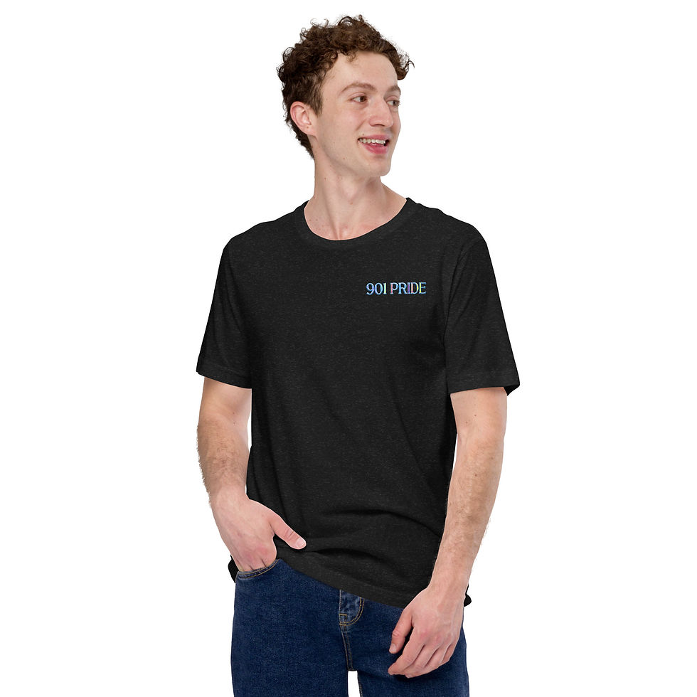 Thumbnail: 901 Pride Out.Loud.Proud Unisex Tee