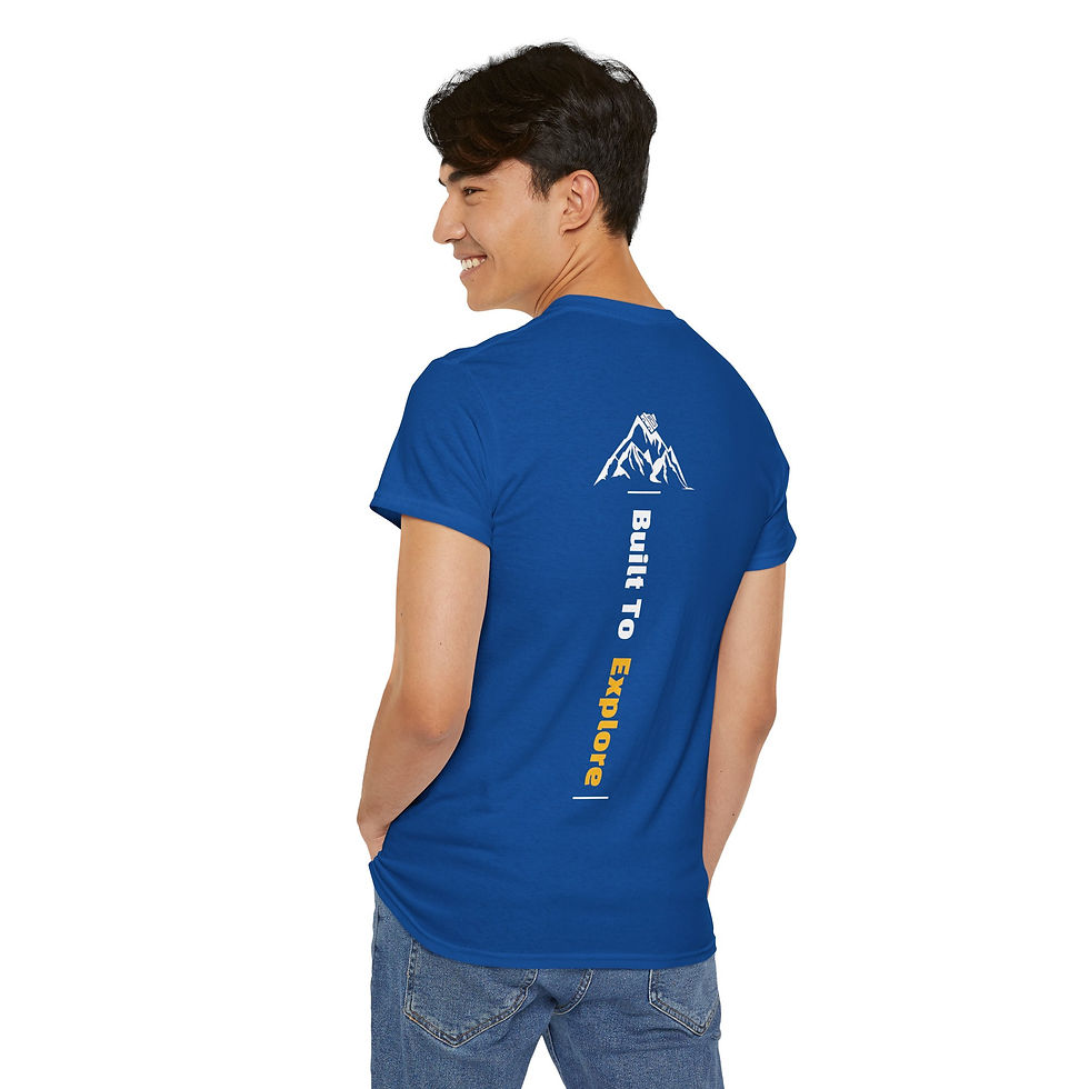 Thumbnail: Built To Explore Unisex Heavy Cotton T-Shirt