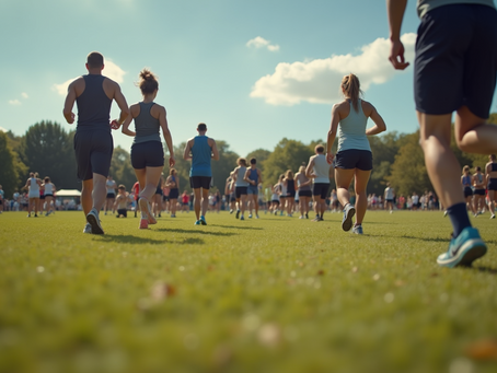 Volunteer at the MOC MANIA Fitness Challenge