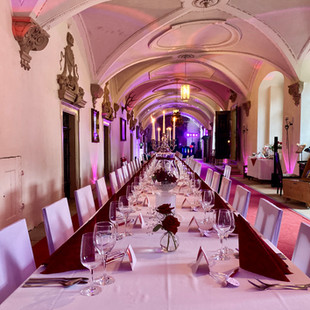 Ambientelicht im Schloss Hermsdorf