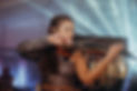 Violine mit DJ zur Party