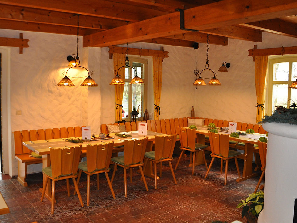 Gaststube der Dörrwalder Mühle