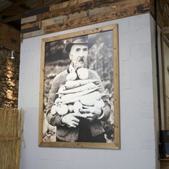 Wanddeko im Göhrischgut