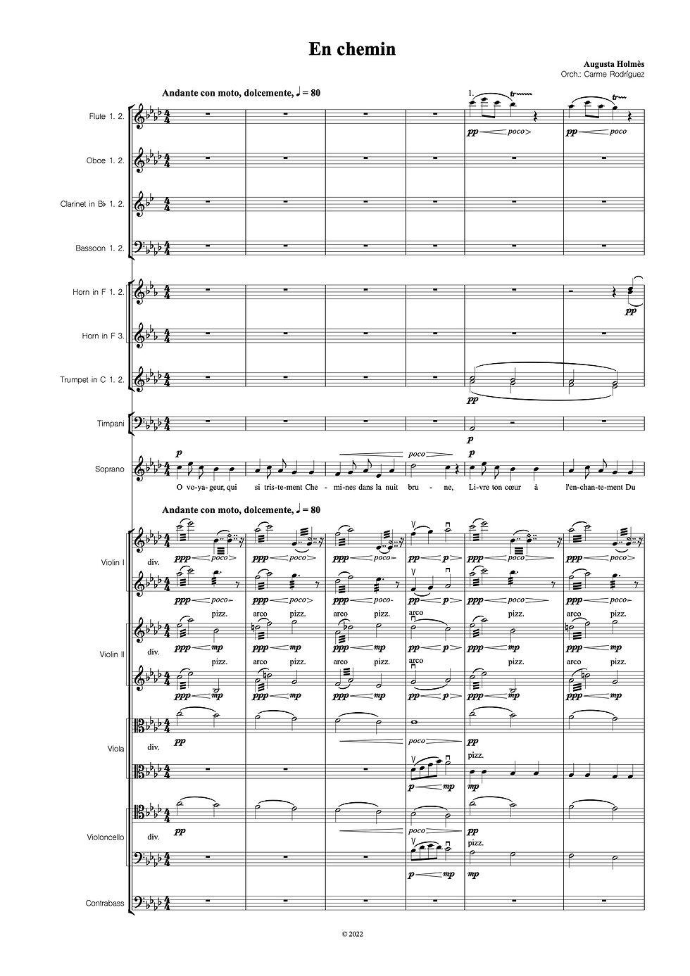 Thumbnail: Á Trianon, En chemin, Le désir (A. Holmès)