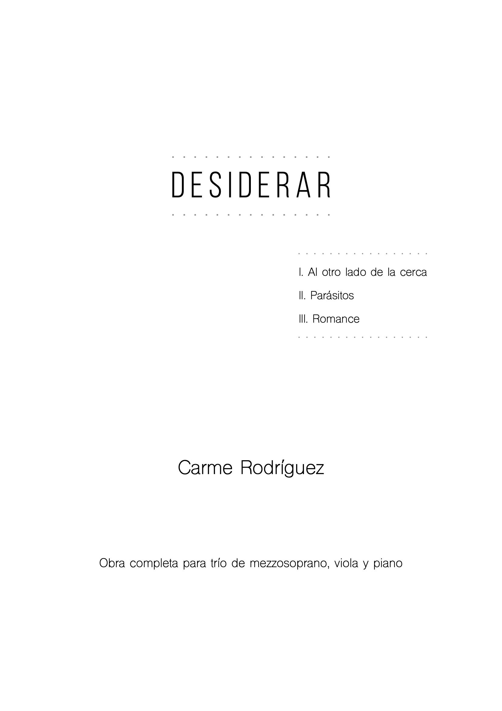 Desiderar