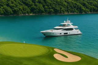 Golf and luxury yacht vacations.