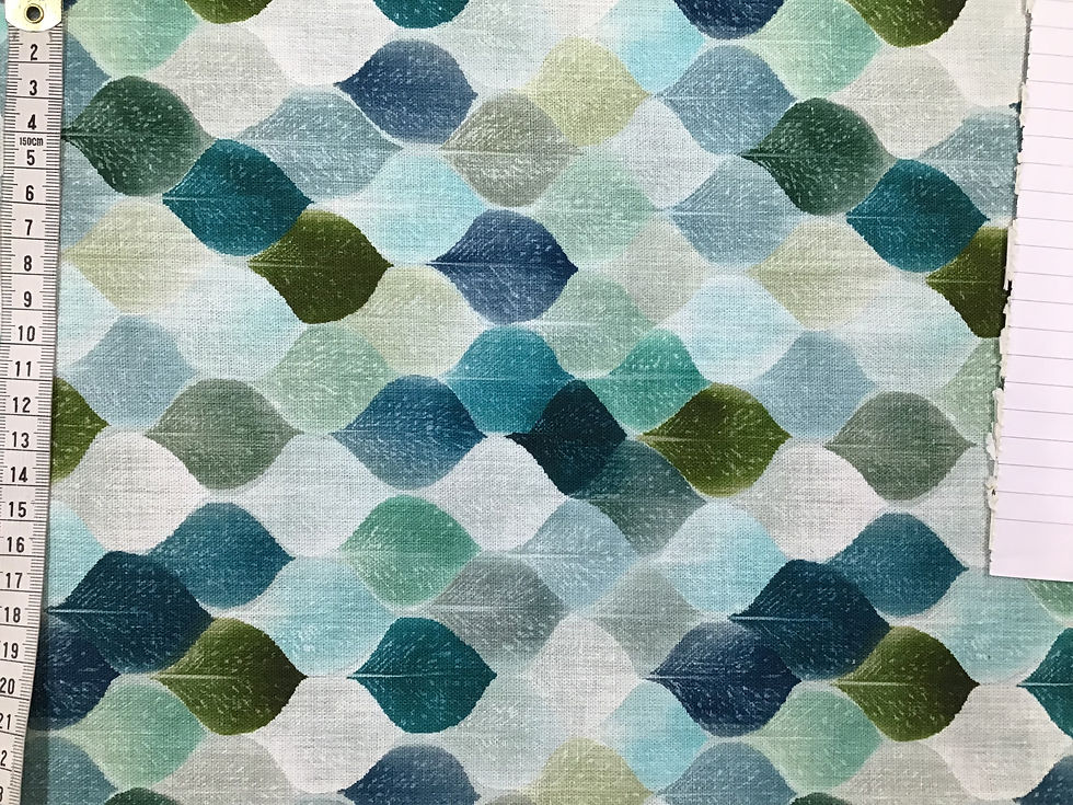 Thumbnail: Mindy Linen Mix Sea Glass Mosaic-Green