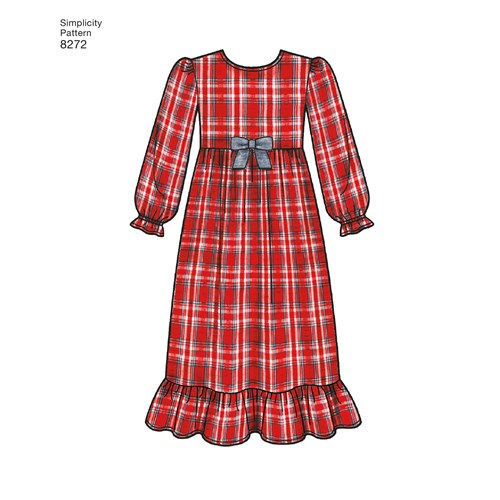 Thumbnail: 8272 - Simplicity Pattern - Child's and Girl's Sleepwear & Robe