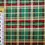 Thumbnail: Printed Christmas Metallic Tartan Cotton Poplin