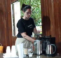 Kelem Barista at one of the first fairs