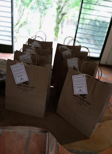 One of Kelem Coffee's first deliveries