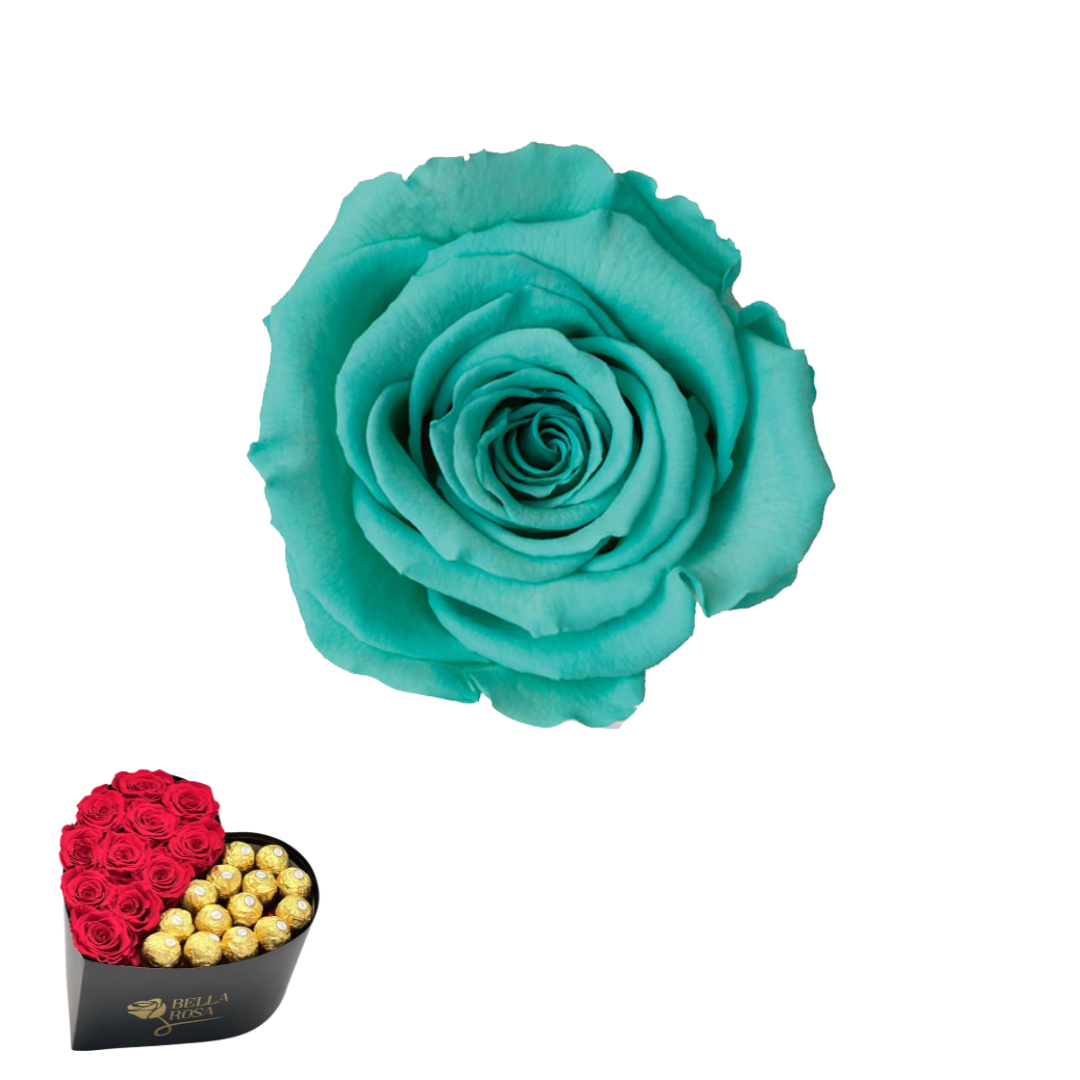 ARREGLO 11 ROSAS AZUL 02