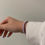 Thumbnail: Purple and White Heart Bracelet