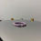 Thumbnail: Purple and White Heart Bracelet