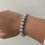 Thumbnail: Blue Pearl Hanukkah Bracelet