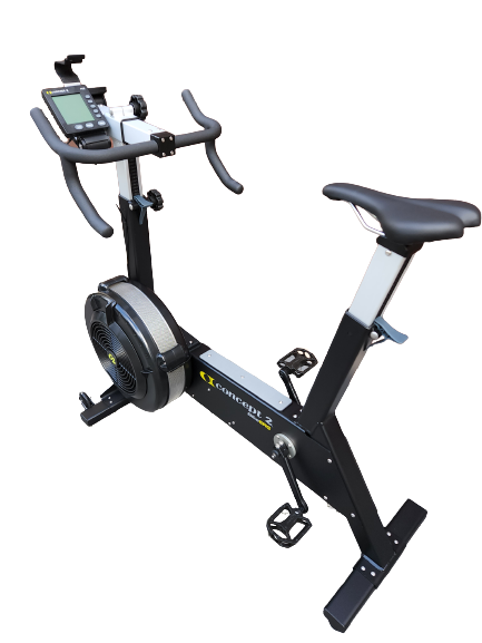 Thumbnail: Rent premium Concept 2 BikeErg in Perth, quality build for home or office workouts.