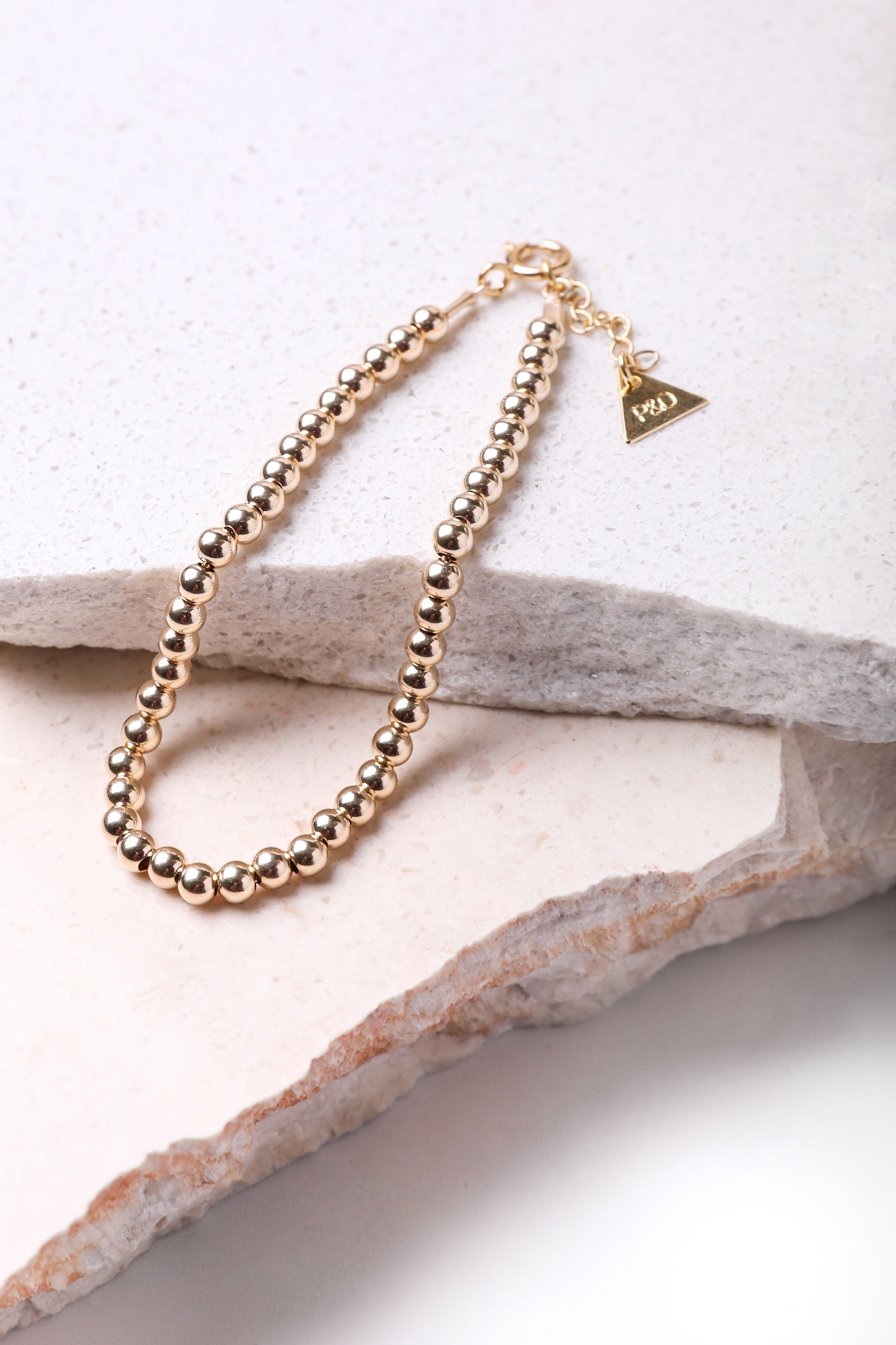 צמיד בייסיק- גולד