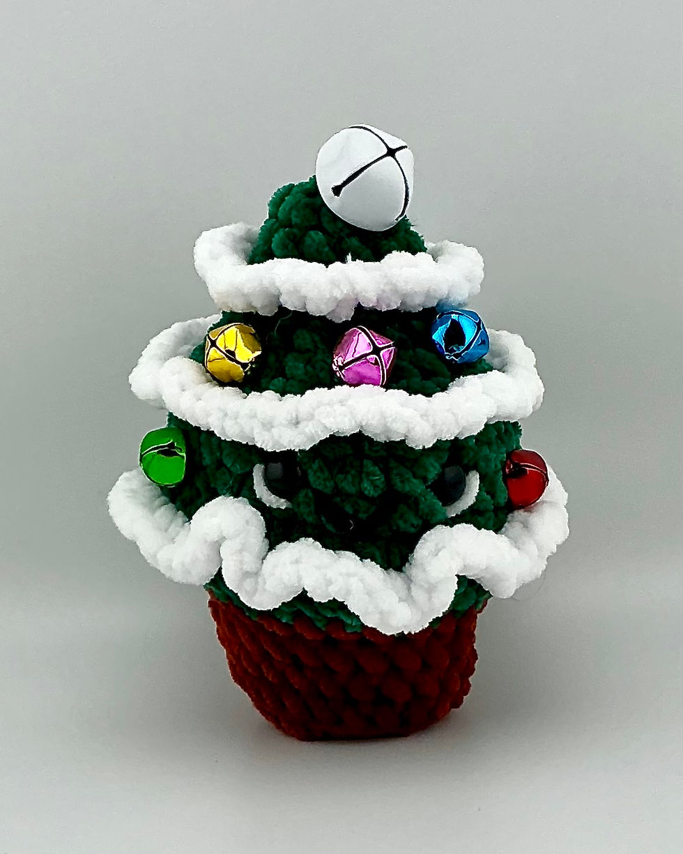 Small Jingle Bell Tree Front View