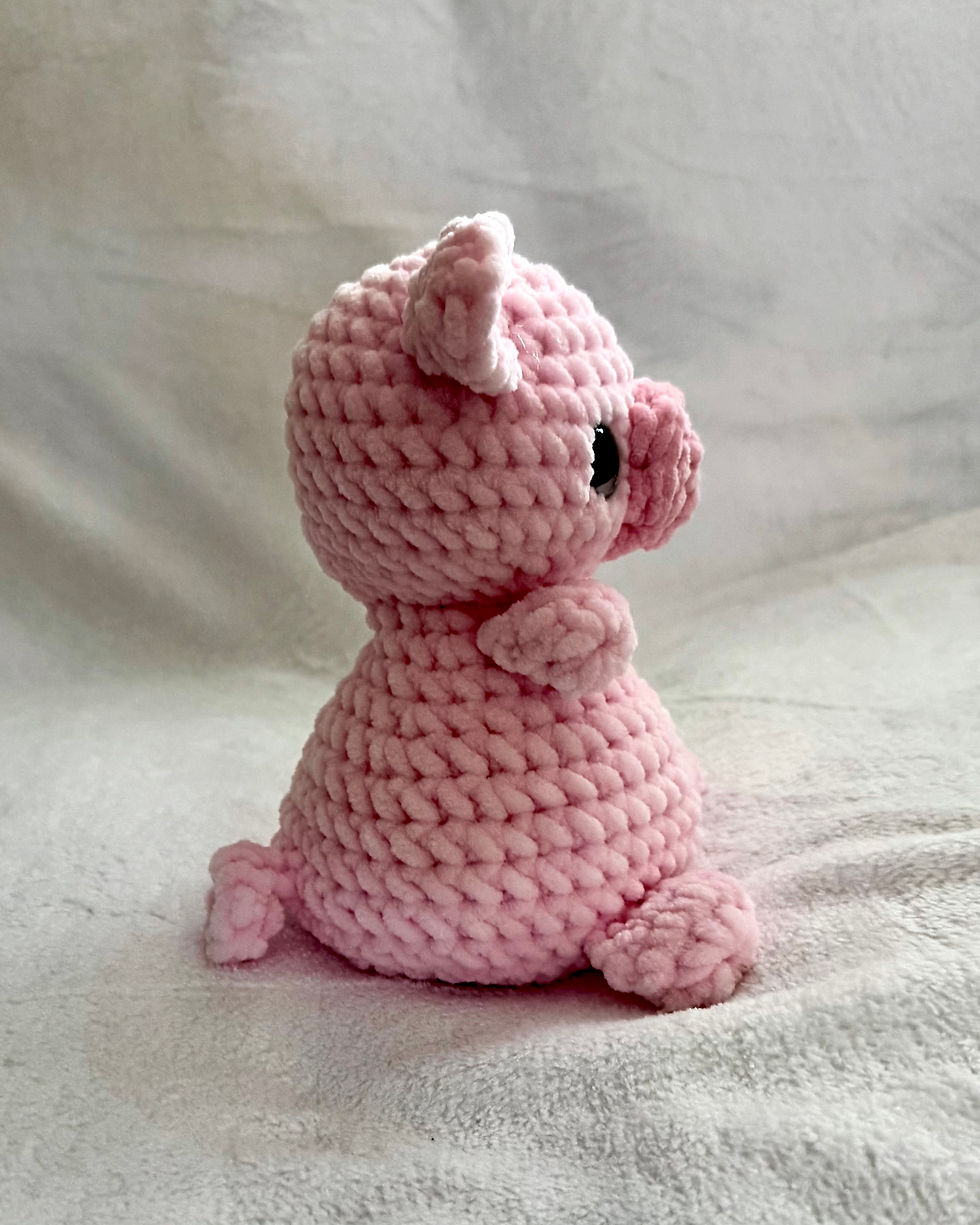 Thumbnail: Bean Bag Bottom Pig Side View