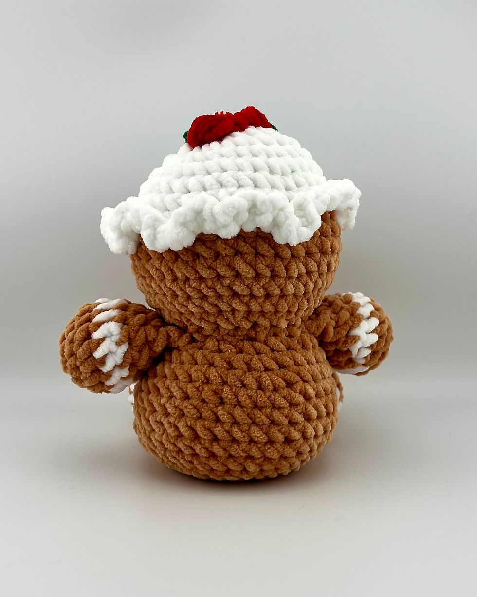 Thumbnail: Light Brown Chubby Ginger Boy Back View