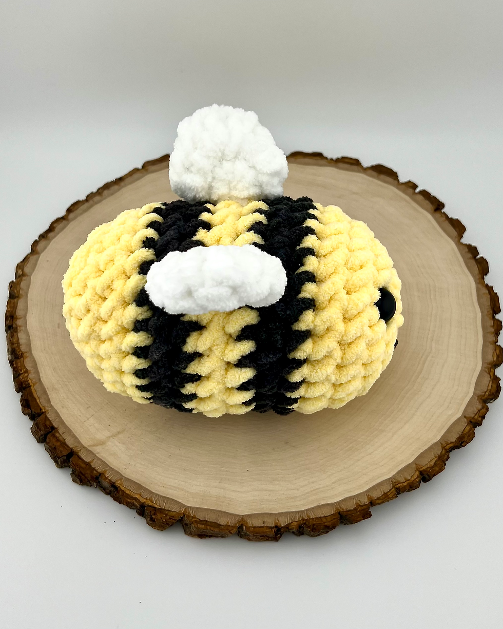 Thumbnail: Pill Bumble Bee Plushies Top View
