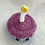 Thumbnail: Blueberry Mini Birthday Cake Top View