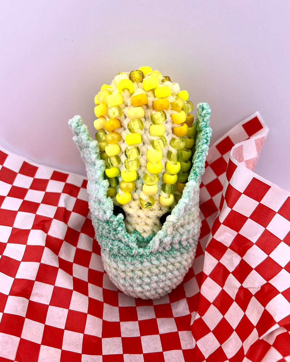 Thumbnail: Fidget Ear of Corn with face showing Front View